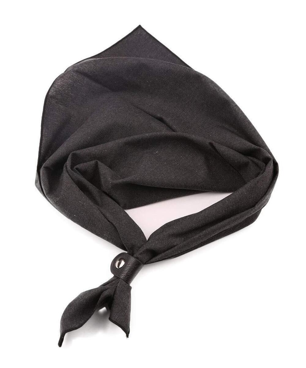 7781 Cotton Neckerchief , 24''× 24'' Muntifunctional Solid-Colored Scarf